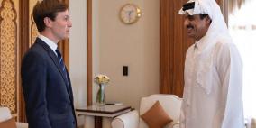 أمير قطر يبلغ كوشنر: ندعم حل الدولتين