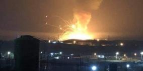 بالفيديو.. انفجار كبير بمستودع ذخيرة في الأردن دون إصابات