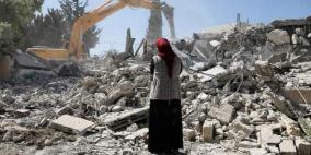 عساف: الاحتلال هدم 3300 مسكن في مناطق "ج" خلال الستة أعوام الماضية