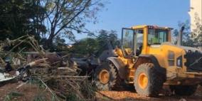 الاحتلال يشرع بأعمال تجريف واسعة لإقامة بؤرة استيطانية جنوب نابلس