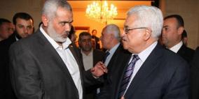 تفاصيل الاتصال الهاتفي بين الرئيس عباس وإسماعيل هنية