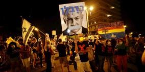 الآلاف يتظاهرون ضد نتنياهو بعد محاولات لكبح التظاهرات