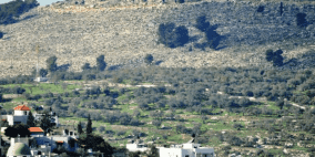 طولكرم: ‫الاحتلال ينصب خياما في أراضي جبل المنطار