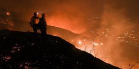 إجلاء 60 ألف شخص بسبب حريق غابات قرب لوس أنجليس