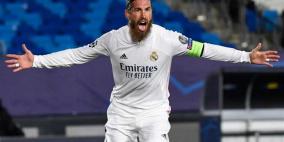 راموس يصل إلى الهدف رقم 100 بقميص ريال مدريد