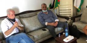 المالكي يجتمع مع سفير فلسطين لدى الامارات