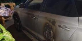 مجهولون يحرقون سيارة محاسب مجلس كفر مندا
