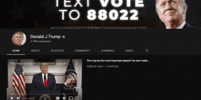 يوتيوب يمدد حظر قناة ترامب