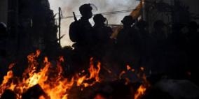 أضرار وحرائق خلال مواجهات بين الشرطة الإسرائيلية والحريديين