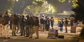 انفجار  قرب السفارة الإسرائيلية في الهند