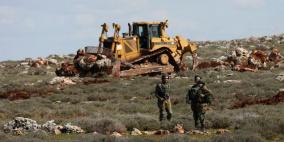 القدس: الاحتلال يجرف أراضٍ لصالح مستوطنة "كيدار"
