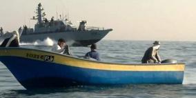 بحرية الاحتلال تعتقل صيادين من بحر شمال غزة