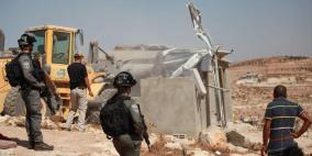 قوات الاحتلال تهدم 3 منازل في مسافر يطا