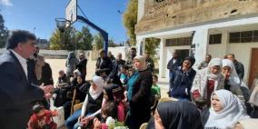 احتفال في مخيم اليرموك بمناسبة يوم المرأة العالمي