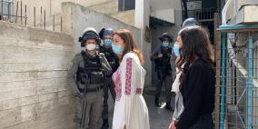 الاحتلال يعتقل سيدتين ويقمع فعالية لمناسبة يوم المرأة العالمي