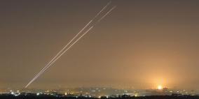 الاحتلال: 36 قذيفة صاروخية أطلقت الليلة الماضية من غزة نحو الغلاف
