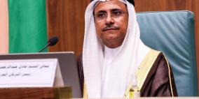 البرلمان العربي: نواصل التحرك الدولي لدعم القضية الفلسطينية