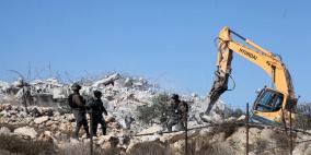 الاحتلال يخطر 15 عائلة بدوية بالرحيل عن مساكنها شمال غرب القدس