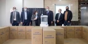 الرئاسة تقدم 25 جهاز توليد أوكسجين لوزارة الصحة