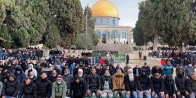 الاحتلال يسمح بدخول 10 آلاف فلسطيني "مُطعم" للصلاة في الأقصى
