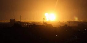طائرات الاحتلال تقصف عدة مواقع في غزة