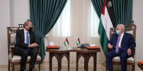 وزير خارجية الأردن يلتقي الرئيس ويسلمه رسالة من الملك