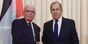 المالكي يلتقي لافروف ويسلمه رسالة من الرئيس عباس إلى بوتين