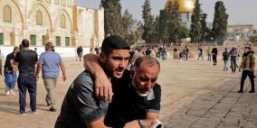 شاهد: مئات الإصابات باقتحام الاحتلال للمسجد الأقصى