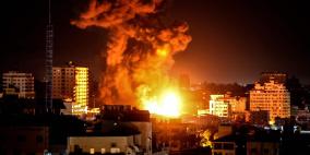 غارات إسرائيلية تستهدف مواقع في قطاع غزة