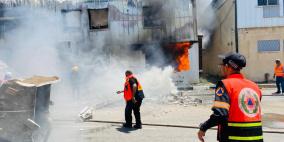 تدمير 13 مصنعا.. استهداف مدينة غزة الصناعية للمرة الثالثة