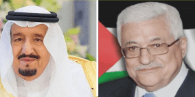 الملك سلمان للرئيس عباس: نبذل جهودًا لوقف اعتداءات الاحتلال