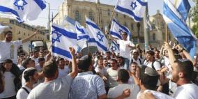 جمعيات استيطانية تقرّر إعادة "مسيرة الأعلام" في القدس الخميس القادم