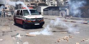 إصابة شاب برصاص الاحتلال خلال مواجهات في أوصرين جنوب نابلس