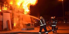 بالصور: مصرع مقدسي وزوجته جراء حريق بمنزل في بيت صفافا