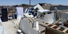القدس: الاحتلال يهدم شقة سكنية في حي سويح ويشرد قاطنيها