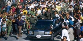 27 عاما على عودة ياسر عرفات إلى أرض الوطن