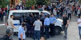 اعتقال عدد من الأشخاص في رام الله والشرطة تصدر بيانا