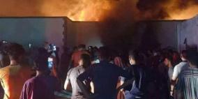 شاهد: مقتل 36 عراقيا في حريق بمركز عزل مصابي كورونا