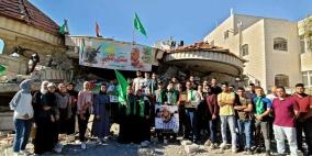 شاهد: الاحتلال يحتجز 45 طالبا وطالبة من بيرزيت قرب ترمسعيا