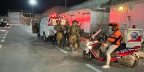 إصابة جندي اسرائيلي بإطلاق نار على حاجز قلنديا 