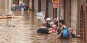 الرئيس عباس يعزي نظيره الألماني والمستشارة ميركل بضحايا الفيضانات