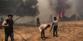 ارتفاع عدد ضحايا حرائق الجزائر إلى 42 بينهم 25 عسكريا