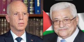 اتصال هاتفي بين الرئيس عباس ونظيره التونسي