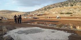 الاحتلال يفكك خلايا شمسية في خربة يرزا شرق طوباس