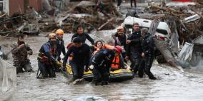ارتفاع عدد قتلى الفيضانات في تركيا إلى 81