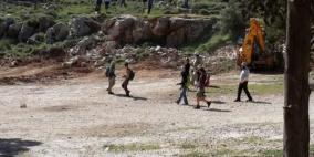 200 مستوطن يقتحمون خربة عايش وبرك سليمان في بيت لحم