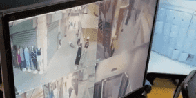 بالفيديو: سطو مسلح على محل مجوهرات في طولكرم