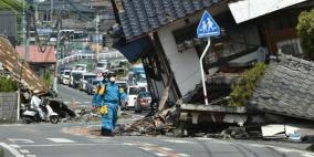 ارتفاع عدد مصابي زلزال اليابان