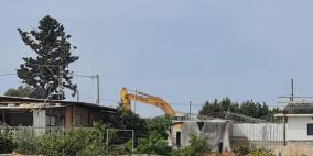 الاحتلال يهدم منزلاً لعائلة قشقوش في قلنسوة