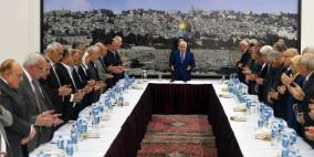 القيادة الفلسطينية تعقد اجتماعا لها برئاسة الرئيس عباس